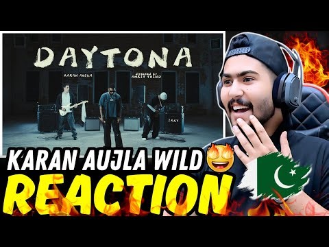 Reaction On DAYTONA (MUSIC VIDEO) KARAN AUJLA 😍💀| IKKY | Latest Punjabi Songs 2025 | Usama Reaction