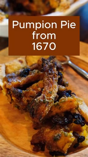 Tasting History with Max on Instagram: "The original Pumpkin Pie from 1570"
