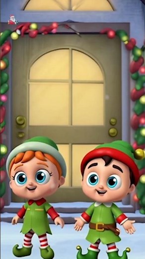 Five Little Elves Counting Song for Toddlers #nurseryrhymes #kidssongs