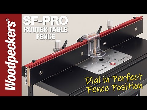 SF-PRO Router Table Fence