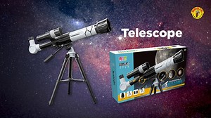 A great educational toy for the young astronomer to explore the starry night with this telescope toy set 🌠🌌 8960858 : RM73.00 #MRDIY #AlwaysLowPrices #telescopetoy #telescopekit #telescopetoyset | MR DIY