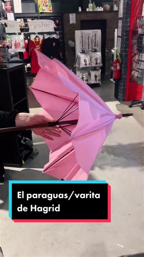 La réplica del paraguas/varita de Hagrid
