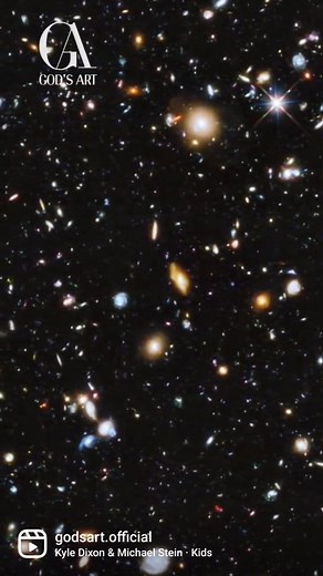 Follow GOD'S ART ❤ | Zoom into Hubble's Ultra Deep Field view of the Cosmos!!! 😱🌌💫 Subscribe to our YouTube Page for more Space Videos... LINK IN BIO!!!! 🔥 . . . . . . . . . . . . . . Credit: NASA, ESA, H.Teplitz and M.Rafelski (IPAC/Caltech), A.Koekmoer (STScl), R.Windhorst (Arizona State University) and Z.Levay and G.Bacon (STScl) #space #planets #stars #solarsystem #universe #spacetime #deepspace #cosmology #blackholes #nasa #spacex #astronomy #astronomylover #nightsky #cosmos #hubble #ja