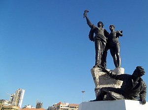 Martyrs Square in Beirut, Lebanon
