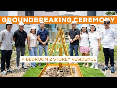 Groundbreaking Ceremony: C House