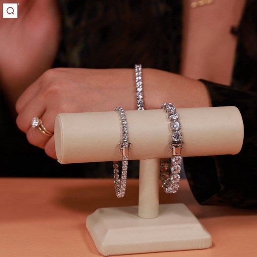 107K views · 634 reactions | Diamonique® is serving luxe with this tennis bracelet. | QVC | Facebook