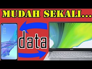 Cara memindahkan data dari HP ke laptop
