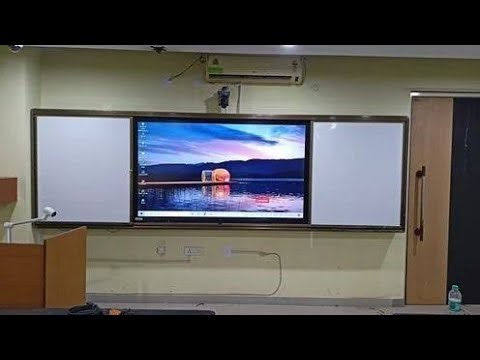 Sliding board for interactive panel, Sliding shutter board, Interactive panel