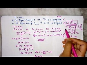 3. How to find eigen values and eigen vectors of a matrix.
