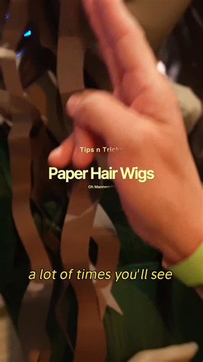 Mannequin Display and Set Designs on Instagram: "Hair defines character even in paper wigs form. In visual merchandising, paper wigs are more than décor; they are tools of identity, storytelling, and recognition. Each fold, texture, and silhouette transforms a mannequin from a display into a persona. Because in design, it’s never just hair. It’s who she becomes."