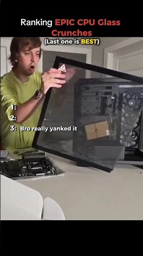 Ranking Epic CPU Fails 😂 #short