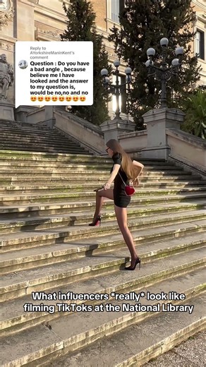 no clue, just focusing on getting out of what I got myself into lol #louboutin #bts #influencerlife