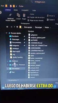 INSTALA FLUTTER Para CREAR APPS FÁCIL y RÁPIDO 🧑‍💻 #shorts #flutter #programador #tutorial