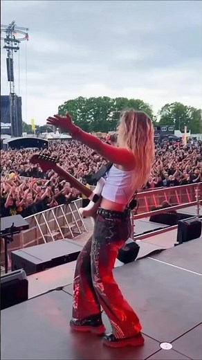 The Warning at Sweden Rock Festival 2025 - Automatic Sun - Stage shot