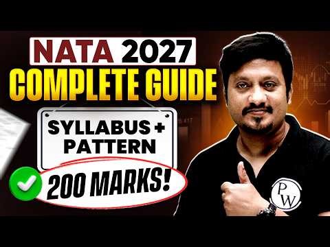 All About NATA Exam | Complete Preparation Guide, Syllabus, Tips & Strategy
