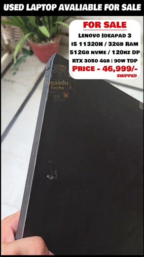 Ideapad Gaming 3 laptop for sale