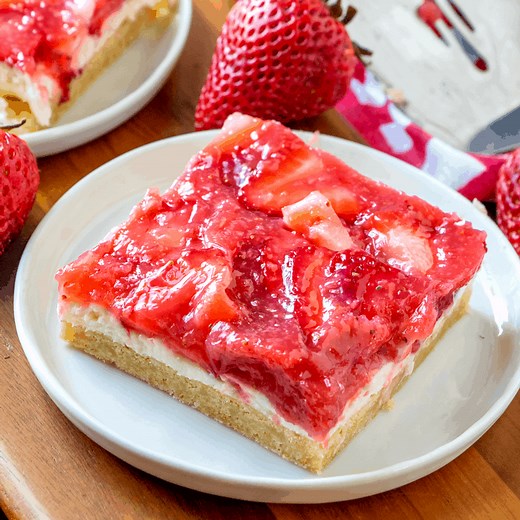 Strawberries and Cream Bars