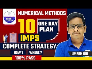 Numerical Methods Important Questions with answers PDF | 5th sem maths 6A Paper | 5th sem imps