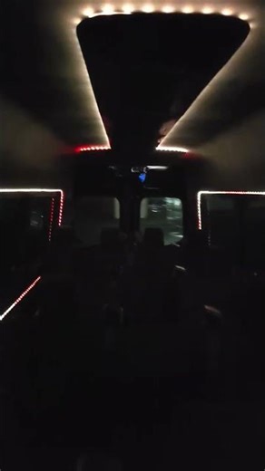 Mercedes benz sprinter party bus..GOVEE LEDS..#Shenseea #vybzkartel