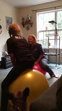 Bouncy balls are always fun and great exercise !