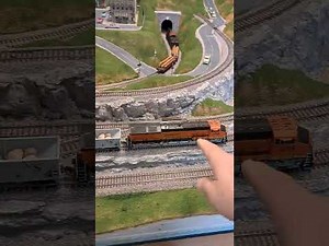 David's Woodland Scenics river pass layout update HO scale