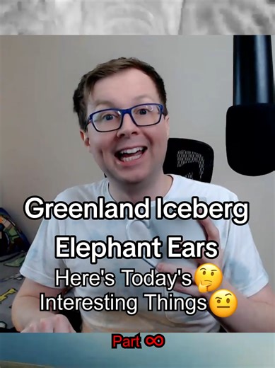 I saved the best for last, but I thought all these were cool! hit follow for more! #interesting #greenland #elephant
