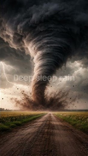Extreme Tornado Sound 🌪️ Deep Sleep & Relaxing Storm