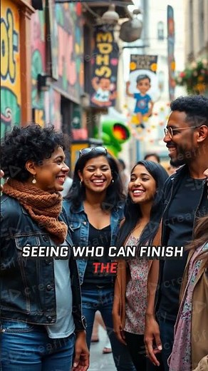 “Random Stranger Finishes This Song Lyric Challenge” Street Content #facts - world story