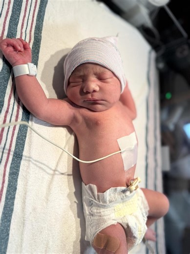 Sentara RMH celebrates first baby born in 2026