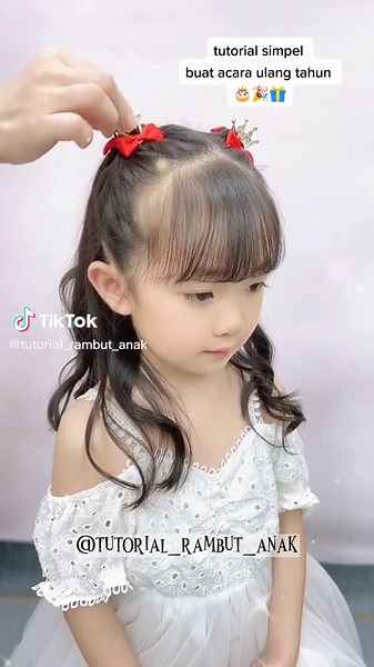 Tutorial Kuncir Rambut Simpel untuk Anak