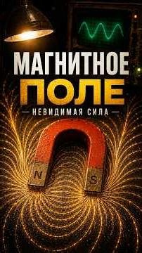 Магнитное поле - невидимая сила #электроника #магнитноеполе #магнит #электромагнит