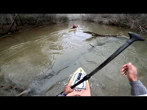 First Time Attaining On The Enoree River On A SUP