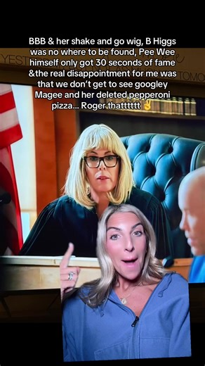 BBB & her shake and go wig, B Higgs was no where to be found, Pee Wee himself only got 30 seconds of fame &the real disappointment for me was that we don’t get to see googley Magee and her deleted pepperoni pizza… Roger thatttttt ✌️ #truecrimetok #truecrime #karenread #karenreadtrial #karenreadlifetimemovie