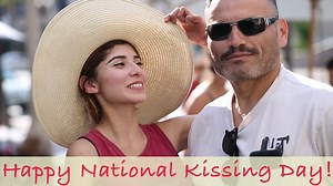 Happy #NationalKissingDay! Spread the love and share a kiss with someone special today. | ABC7NY