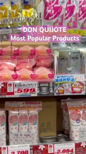 Don Quijote Donki Most Popular Products. Tax Free Shopping In Tokyo Japan #japantravel