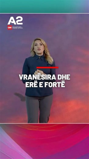 Vranësira dhe erë e fortë