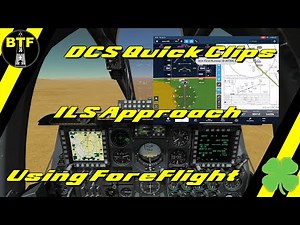 [DCS] Quick Clips - ILS Approach with ForeFlight