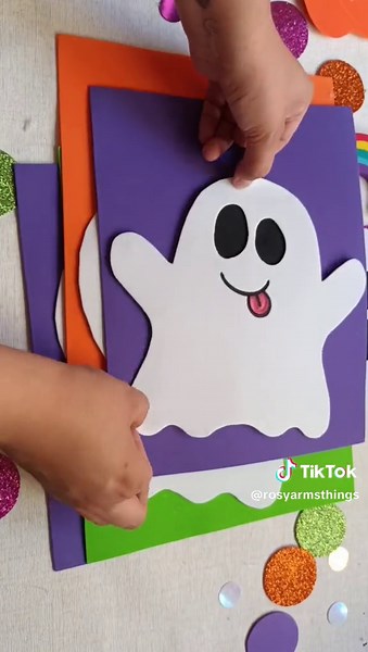 Fantasmitas: Cómo Hacer Decoraciones de Halloween en Papel