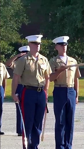 Marine Corps: Graduation Ceremony Honors the Flag 🇺🇸
