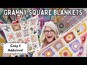 14 Cozy GRANNY SQUARE Blankets to Crochet in 2026