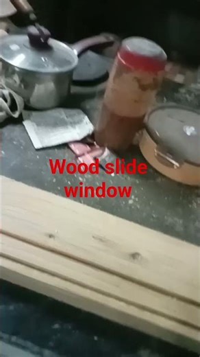 wood slide window 🪟 kaise banayain