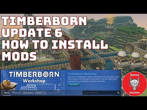 UPDATE 6 | HOW TO INSTALL MODS |TIMBERBORN #timberborn #mods