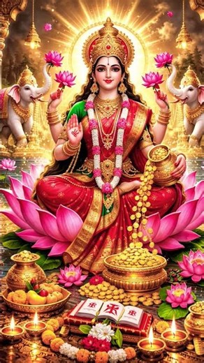 लक्ष्मी मंत्र 🕉🪷 Om Mahalaxmi Namo Namah Laxmi Mantra Lyrics| Diwali