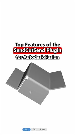 SendCutSend.com | Cut out the middle steps for getting custom parts with the SendCutSend plugin for @adskfusion. Here are the top features built into plugin... | Instagram