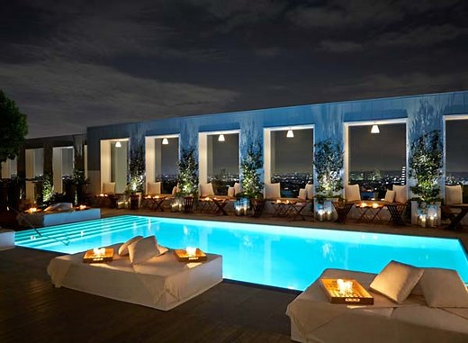 Skybar at Mondrian - Rooftop Bar Los Angeles