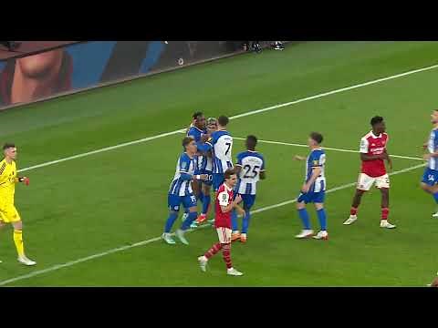 Arsenal v Brighton and Hove Albion highlights