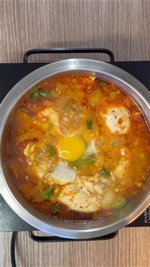 🇰🇷Korean Soft Tofu Stew(Sundubu Jjigae)