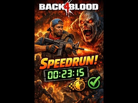 🔴 LIVE: Back 4 Blood Speed Run | Can We Beat It Fast?