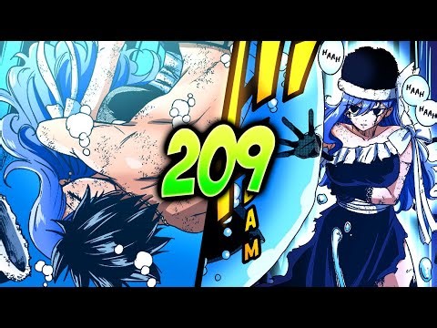 JUVIA LIVES AS GRUVIA FAN FINALLY GET A WIN!? (Fairy Tail 100 Years Quest 209)