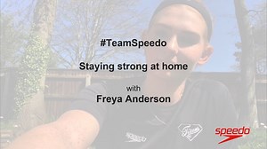 Staying strong at home with Team Speedo Check out this fun partner workout that GB star Freya Anderson been doing whilst the pools and gyms are closed 💪 | Speedo